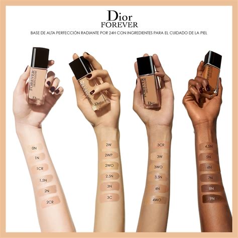 base dior forever tonos|Dior forever shades.